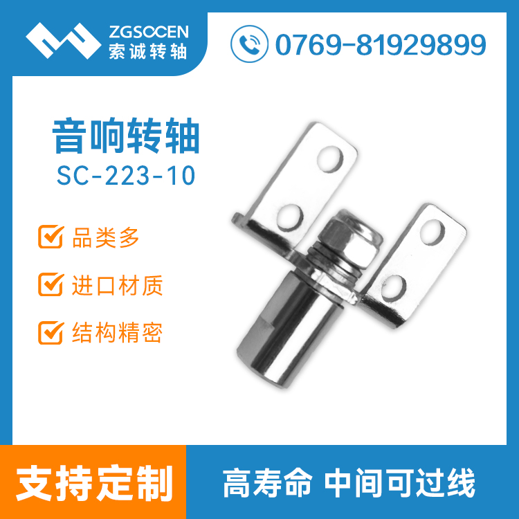 SC-223-10丨深圳音箱轉(zhuǎn)軸廠家 音響轉(zhuǎn)軸批發(fā)訂制